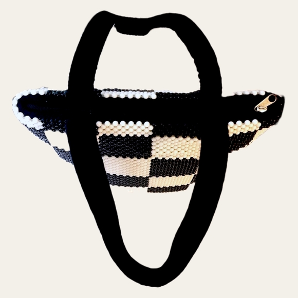 ♟️Vintage 60's Checkerboard Purse - Picture 5 of 7